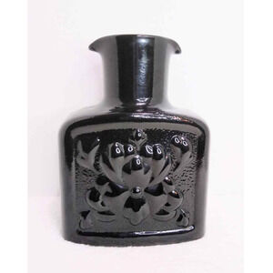 Tiaria Indiana Regal Double Spout Amethyst floral Water Juice Pitcher